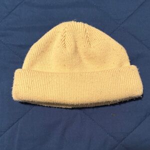 Cozy Tan Fisherman Beanie